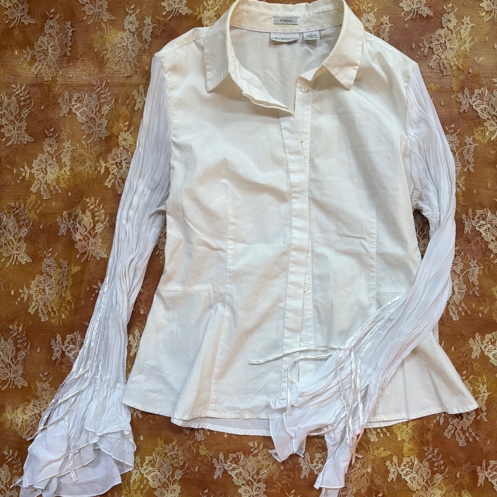 Liz Claiborne Y2K button down